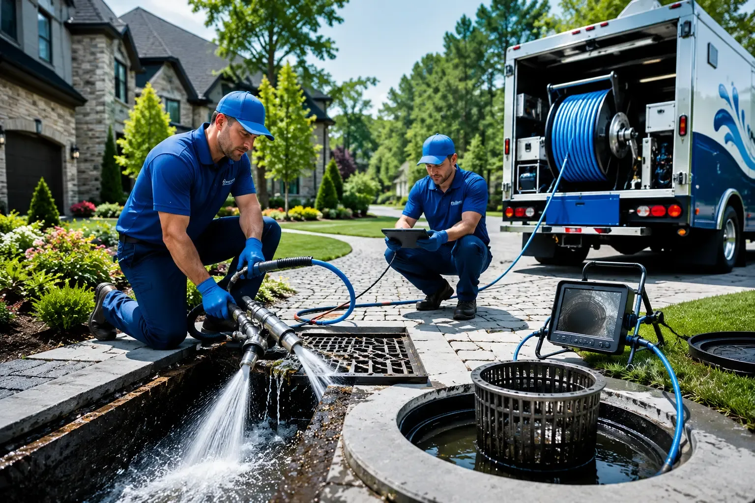 Local outdoor drain cleaning professionals in Alexandria, MO